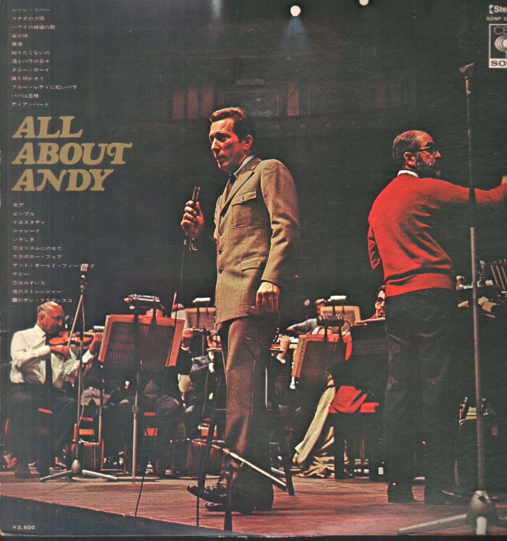 Andy Williams - All About Andy - Double Lp