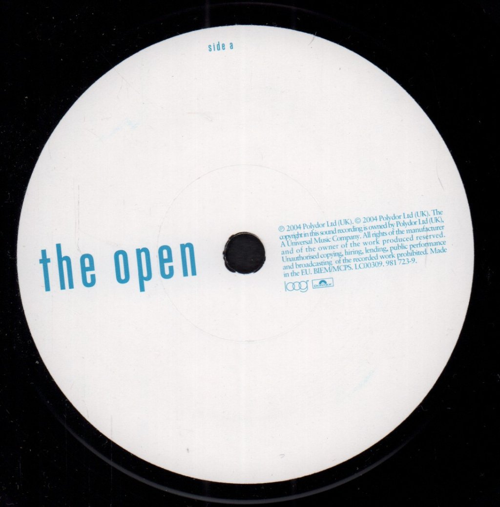 Open (2000'S Artist) - Close My Eyes - 7 Inch