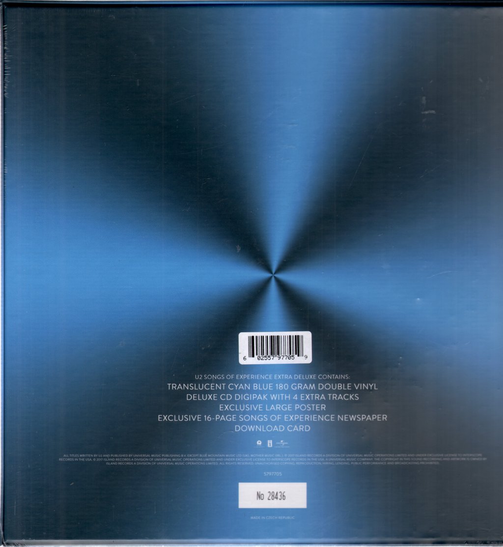 U2 - Songs Of Experience - Box Set