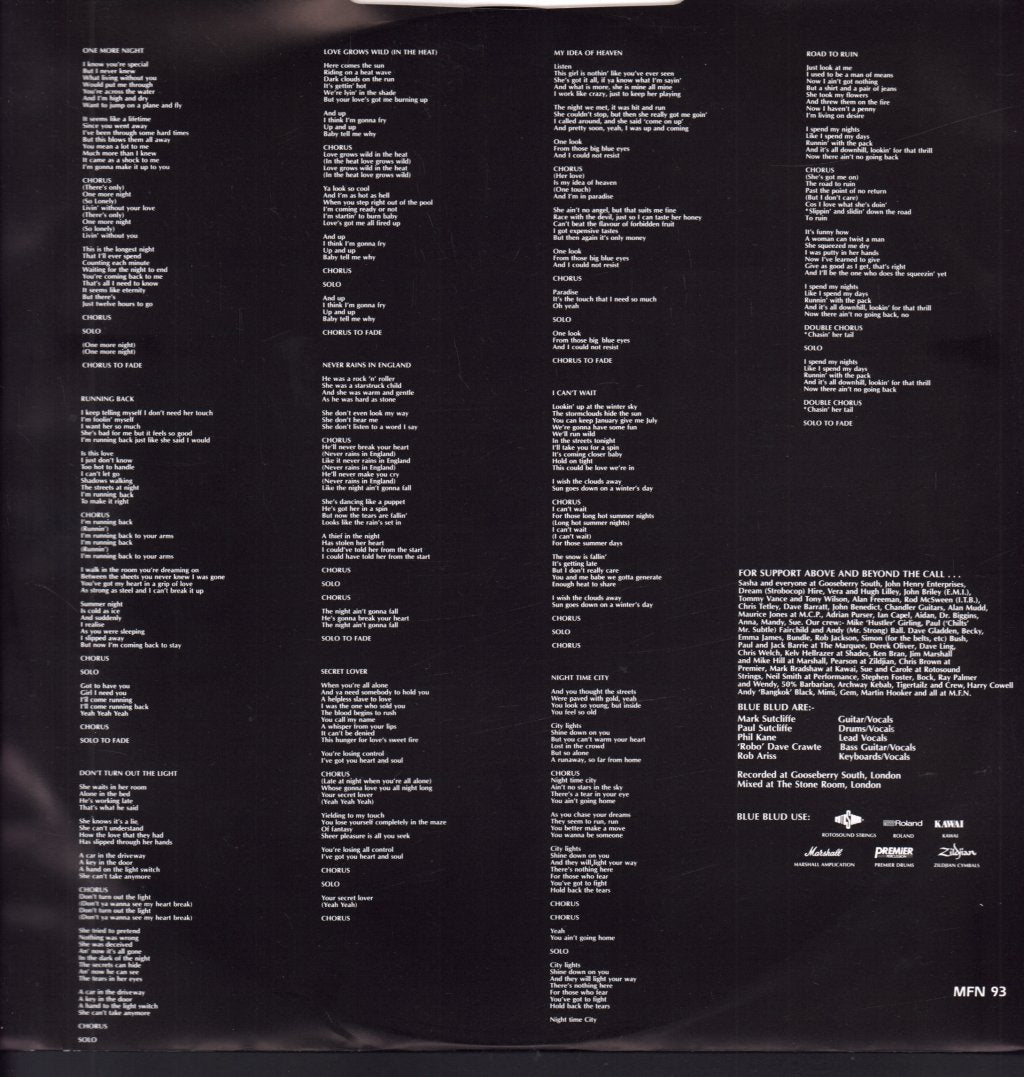 Blue Blud - Big Noise - Lp