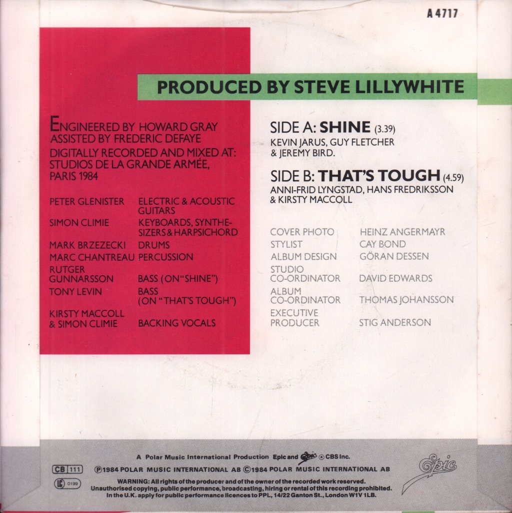 Frida - Shine - 7 Inch