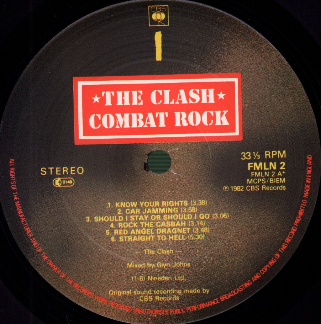 Clash - Combat Rock - Lp
