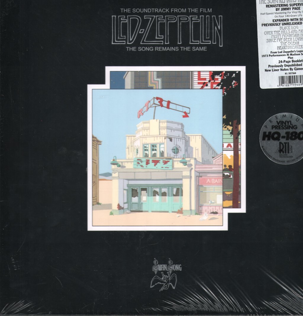 Led Zeppelin - Soundtrack From The Film The Song Remains The Same - Lp Box Set