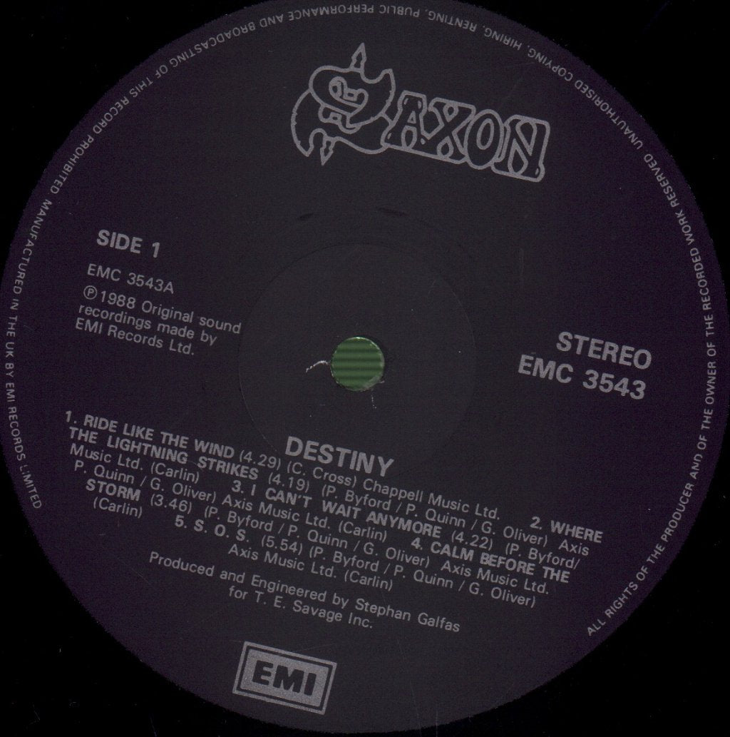 Saxon - Destiny - Lp