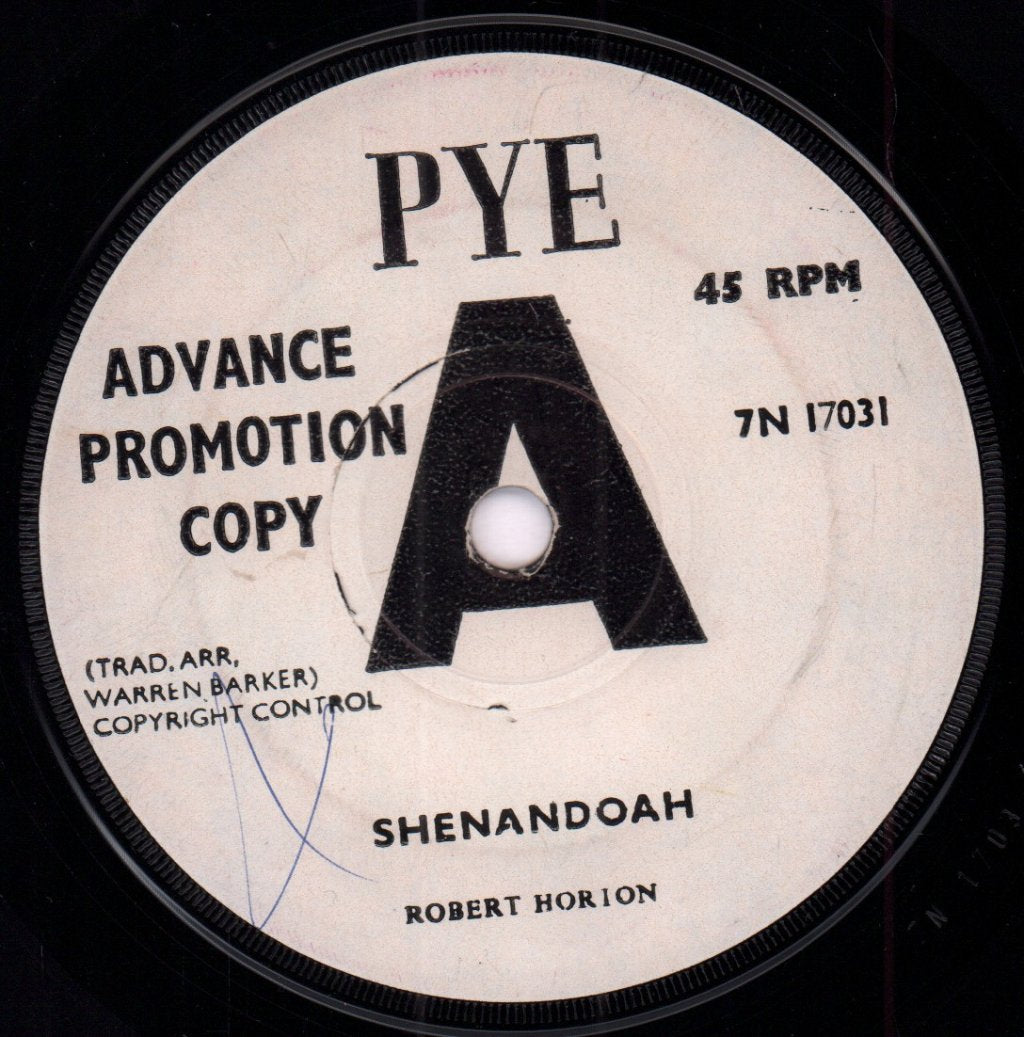 Robert Horton - Shenandoah - 7 Inch