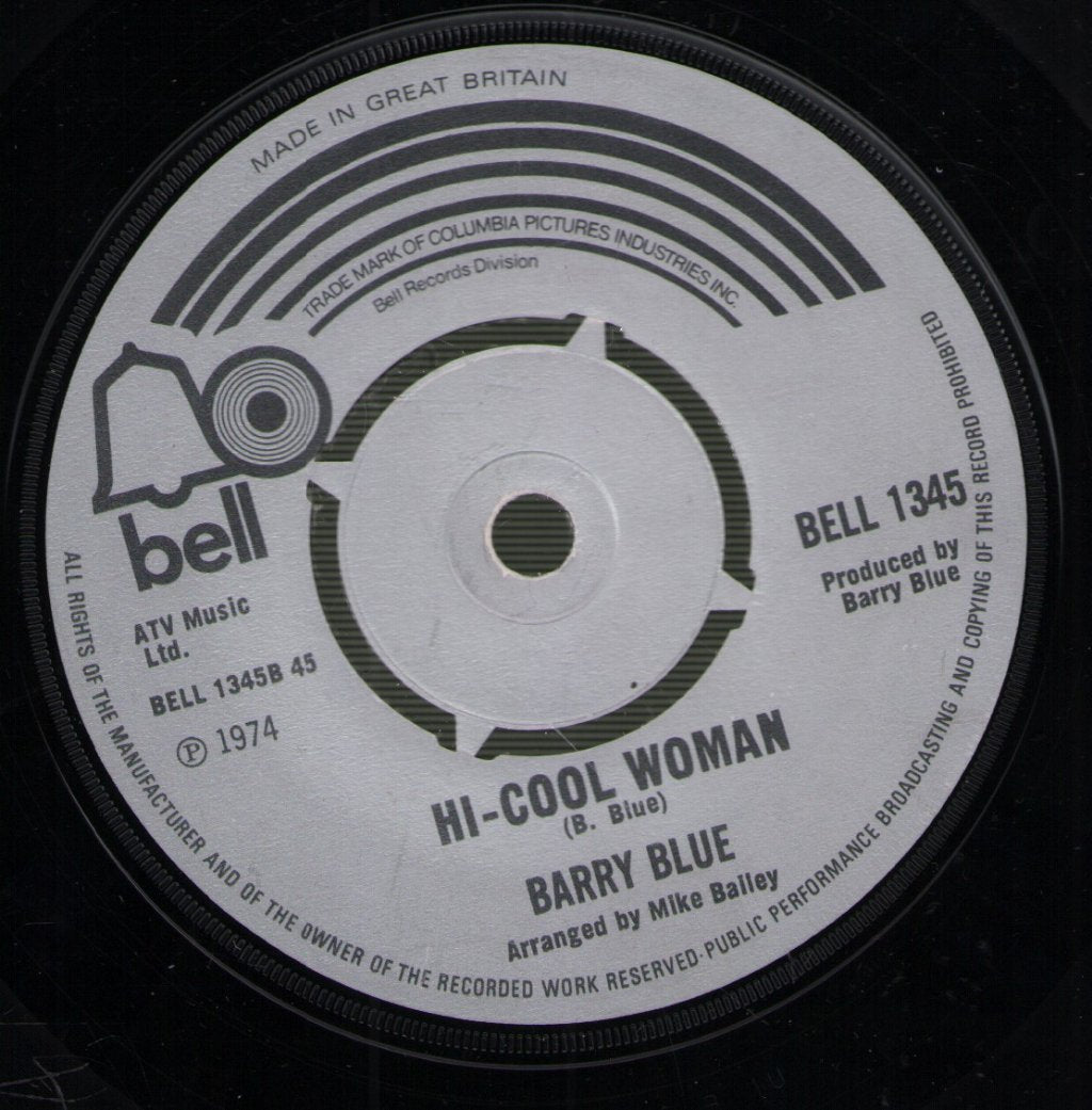 Barry Blue - School Love - 7 Inch