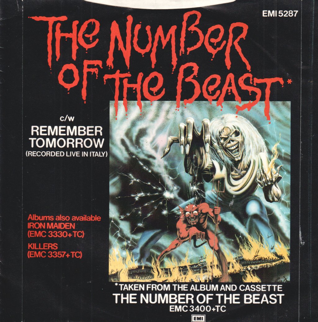 Iron Maiden - Number Of The Beast - 7 Inch