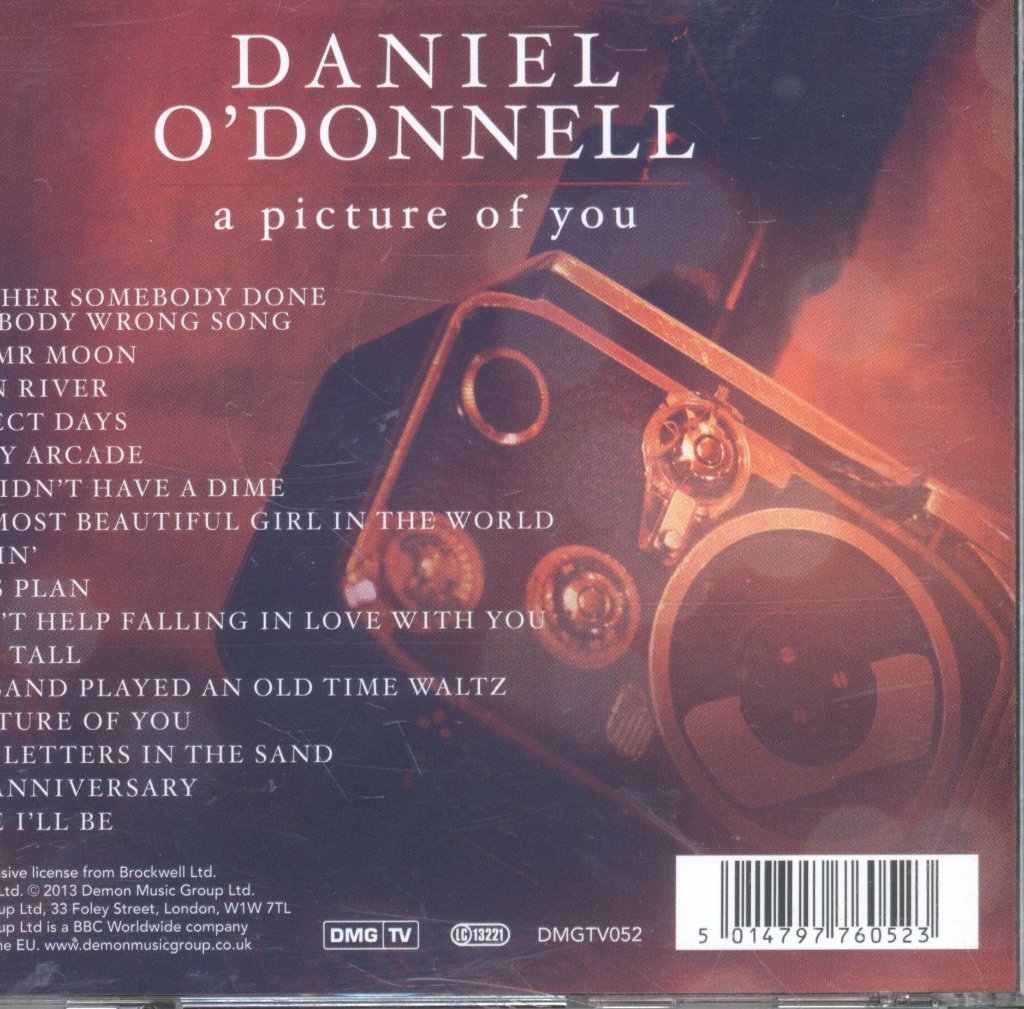 Daniel O'donnell - A Picture Of You - Cd