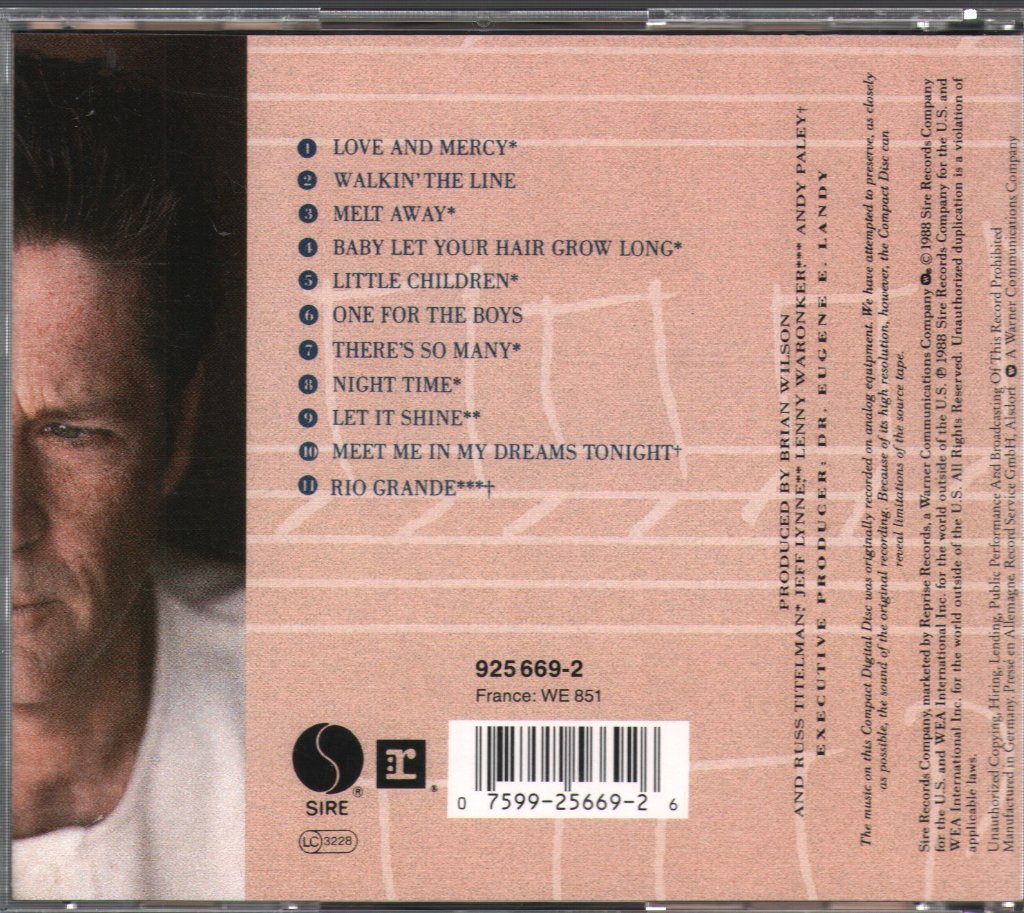 Brian Wilson - Brian Wilson - Cd
