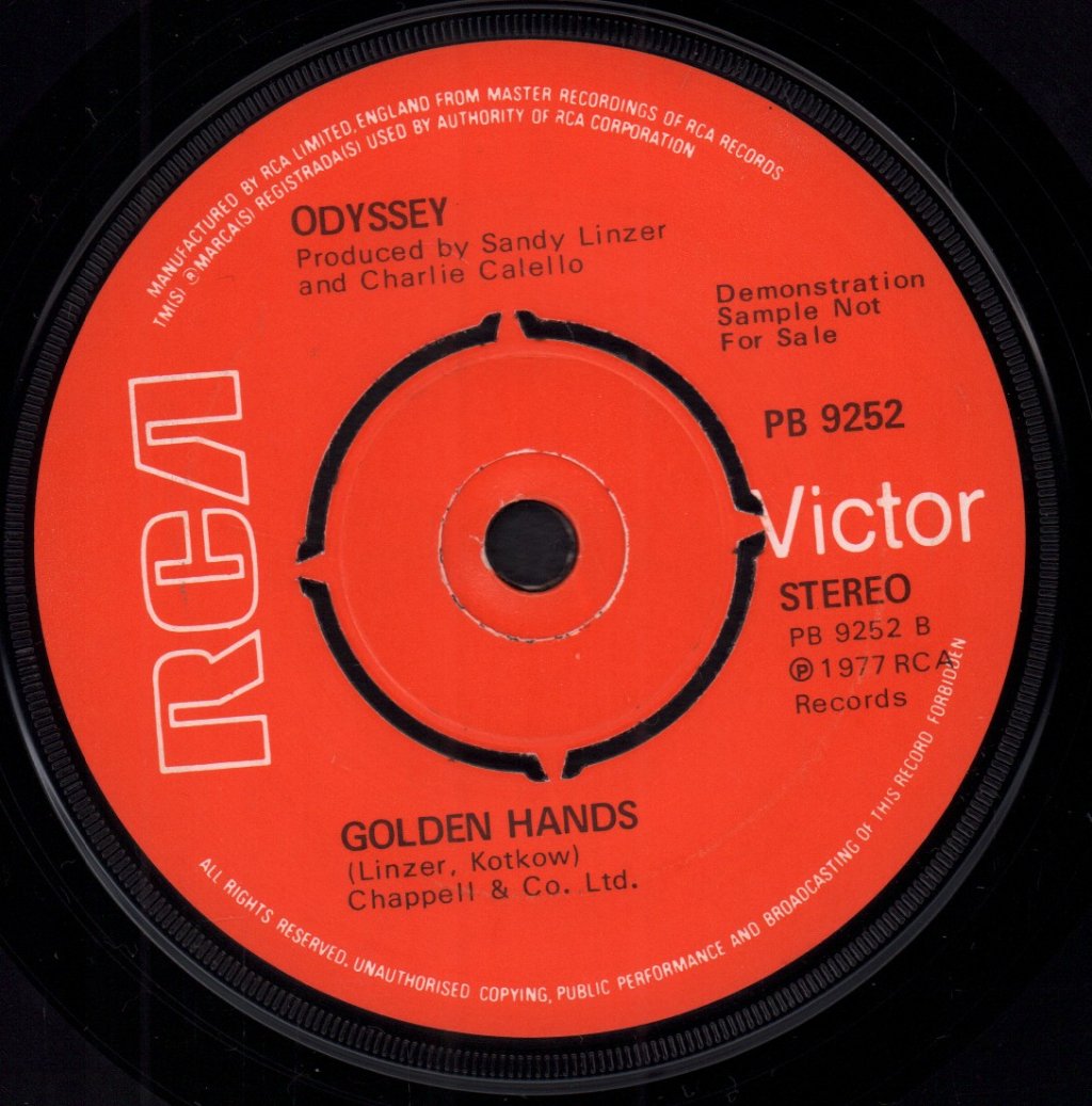 Odyssey (Soul/Funk Group) - Easy Come Easy Go - 7 Inch