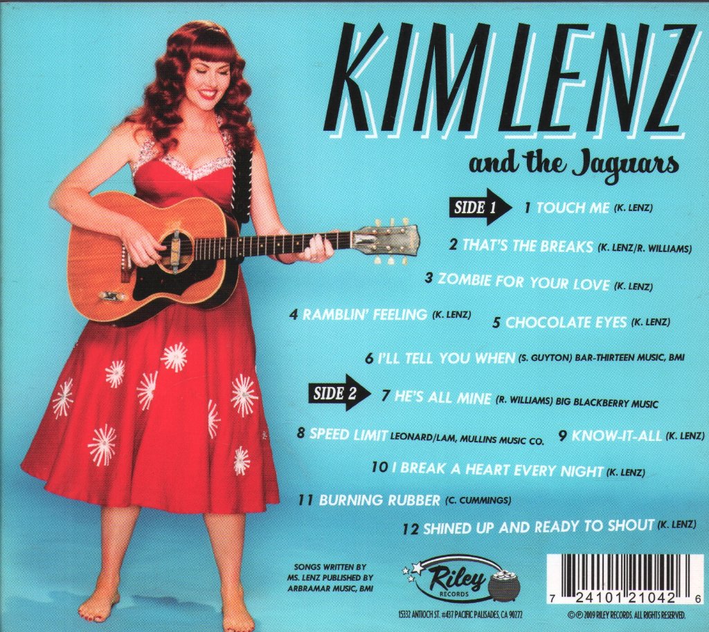Kim Lenz And The Jaguars - It's All True! - Cd