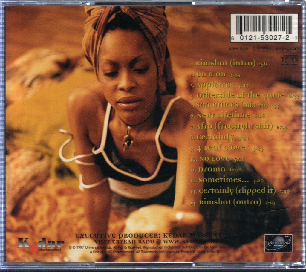 Erykah Badu - Baduizm - Cd