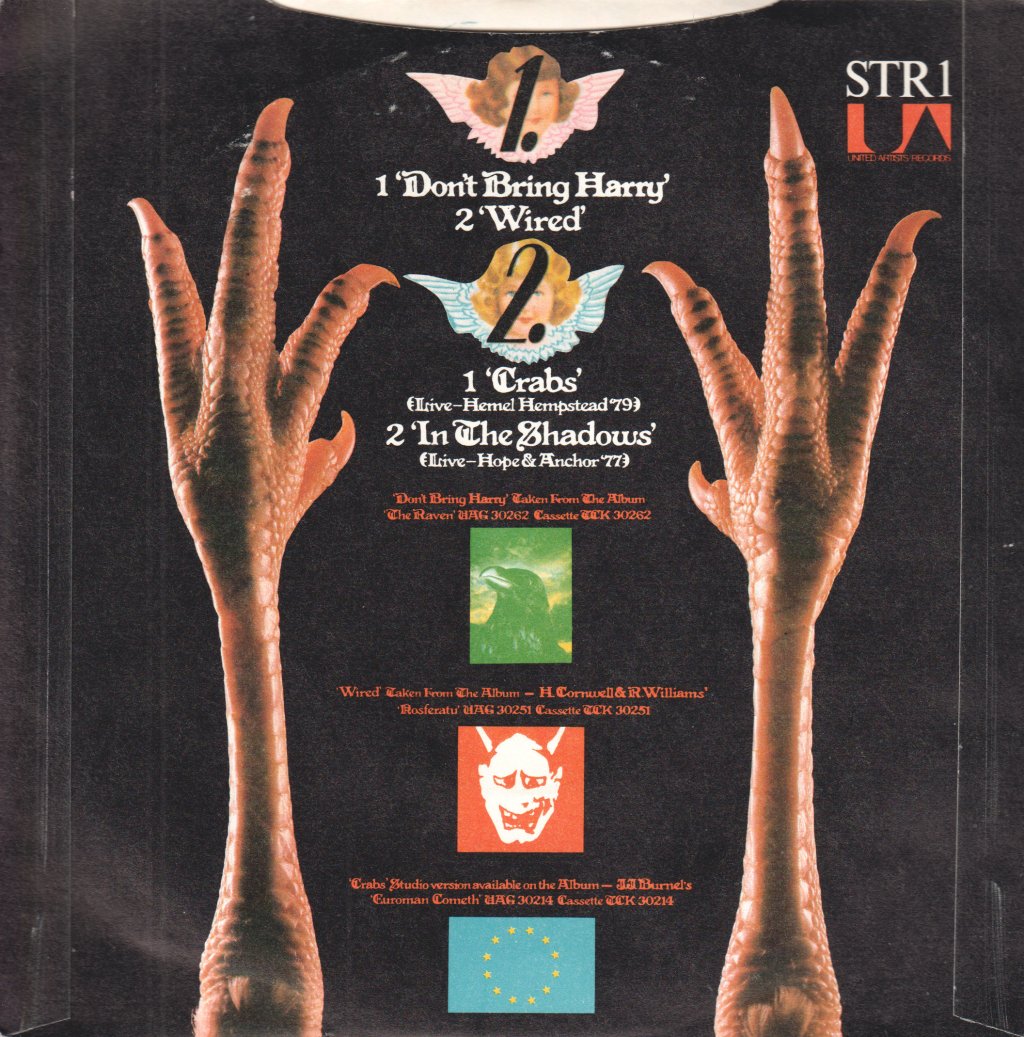 Stranglers - Don't Bring Harry - 7 Inch