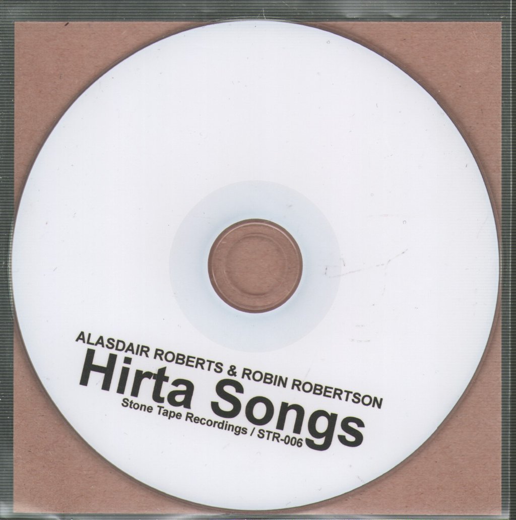 Alasdair Roberts and Robin Robertson - Hirta Songs - Cdr