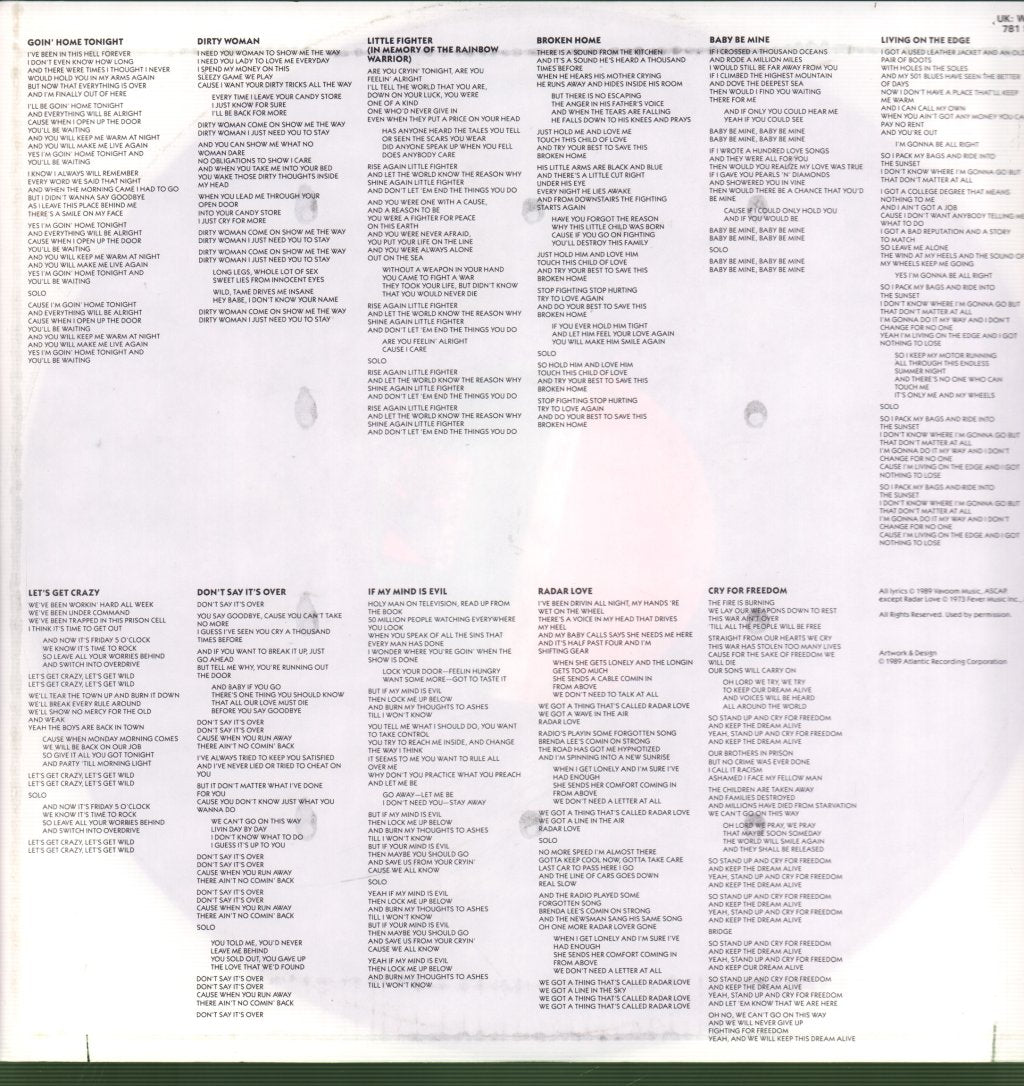 White Lion - Big Game - Lp