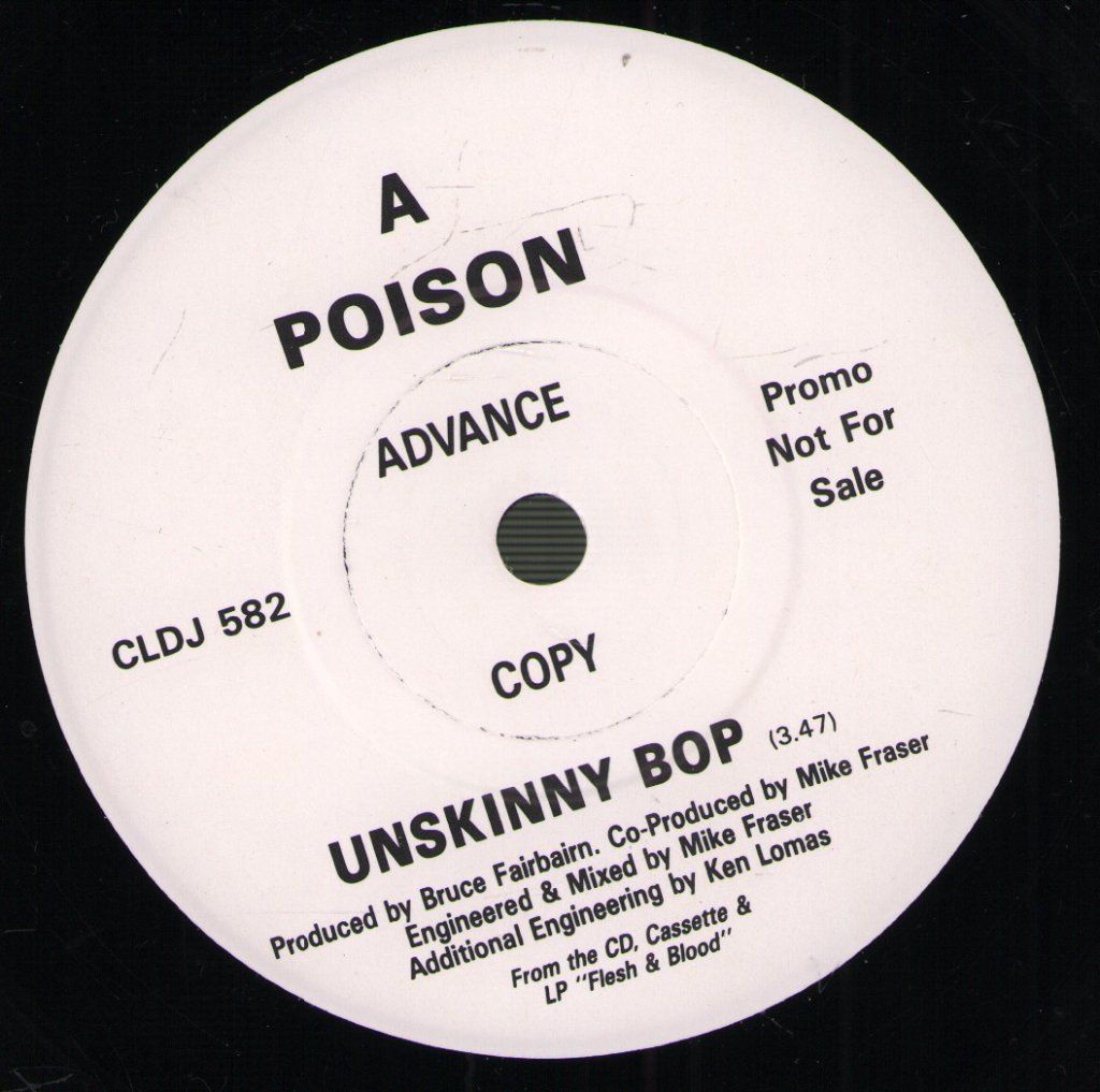 Poison - Unskinny Bop - 7 Inch