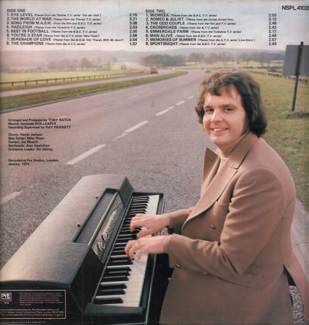 Tony Hatch Orchestra - Hit The Road To Themeland - Lp