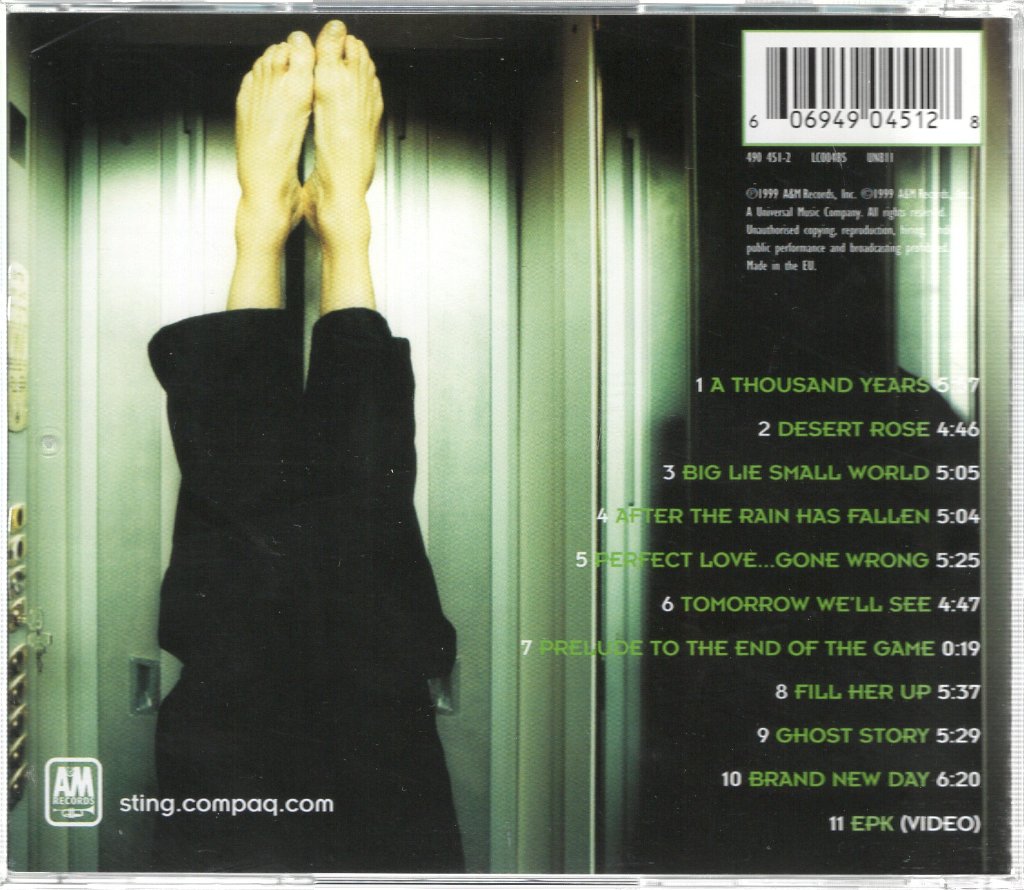 Sting - Brand New Day - Cd