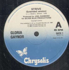 Gloria Gaynor - Strive - 12 Inch