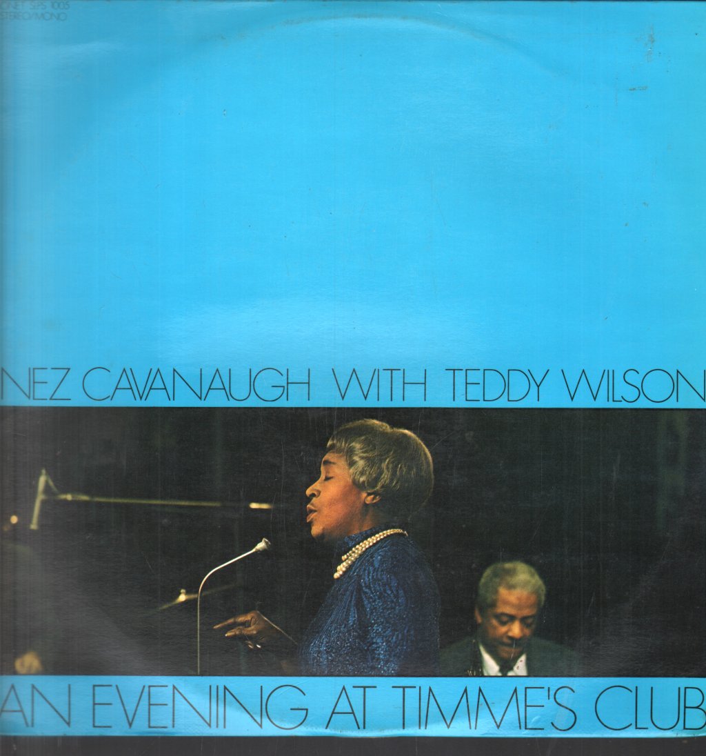 Inez Cavanaugh With Teddy Wilson - An Evening At Timme's Club - Lp