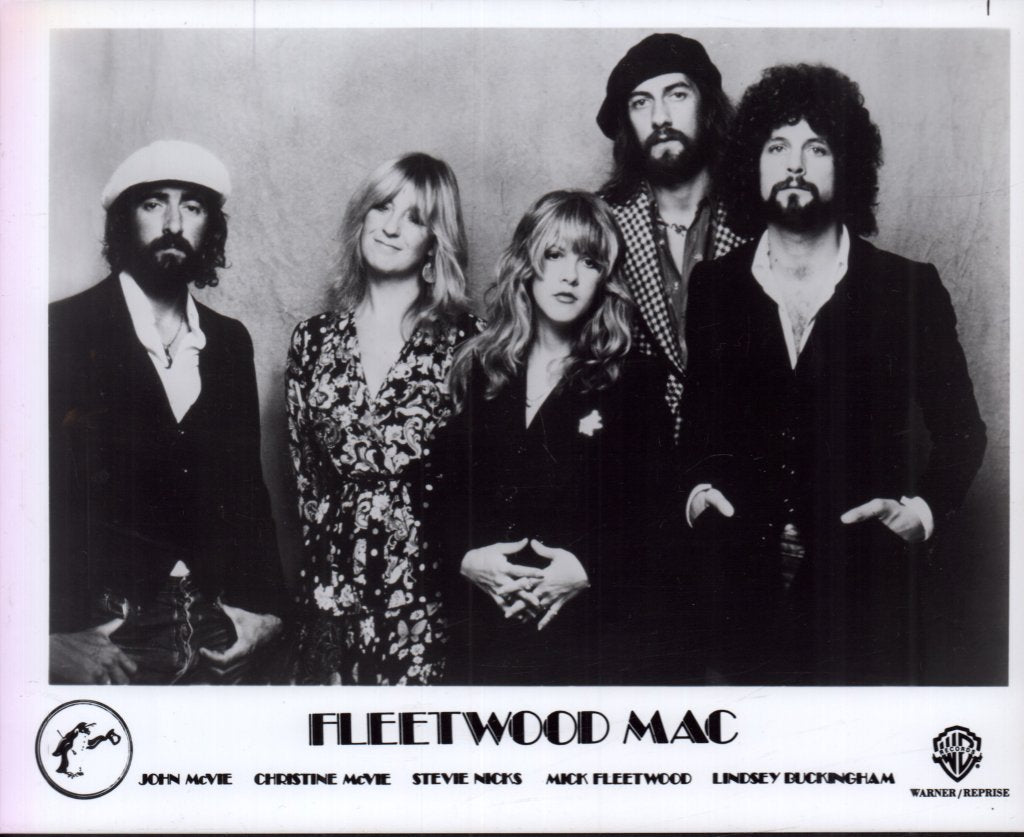 Fleetwood Mac - Black And White promo photo - Photograph