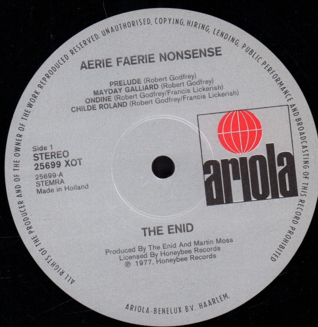 Enid - Aerie Faerie Nonsense - Lp