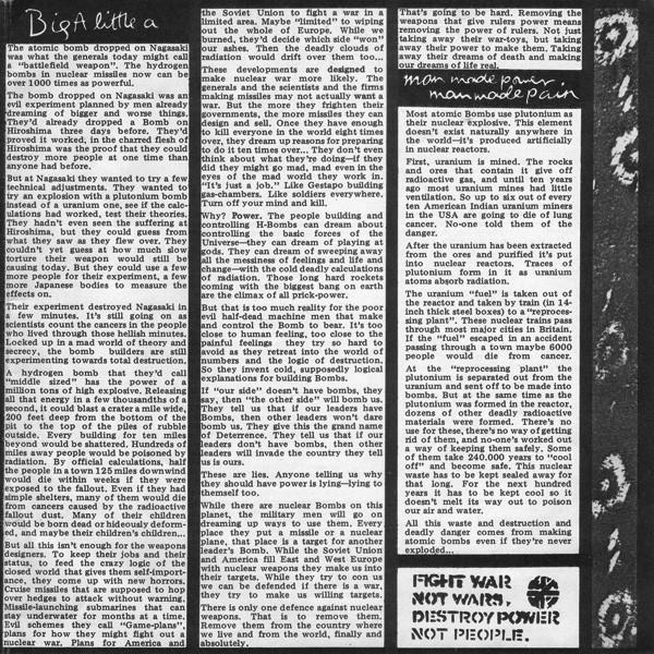 Crass - Nagasaki Nightmare - 7 Inch