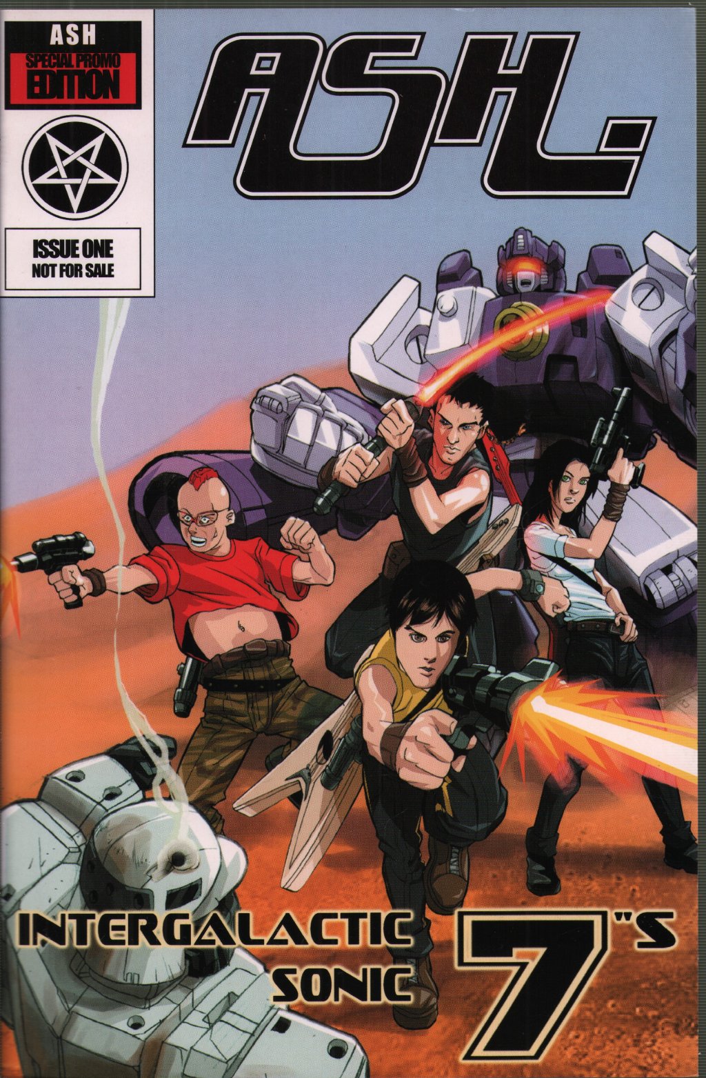 Ash - Intergalactic Sonic 7"s - Cd Set