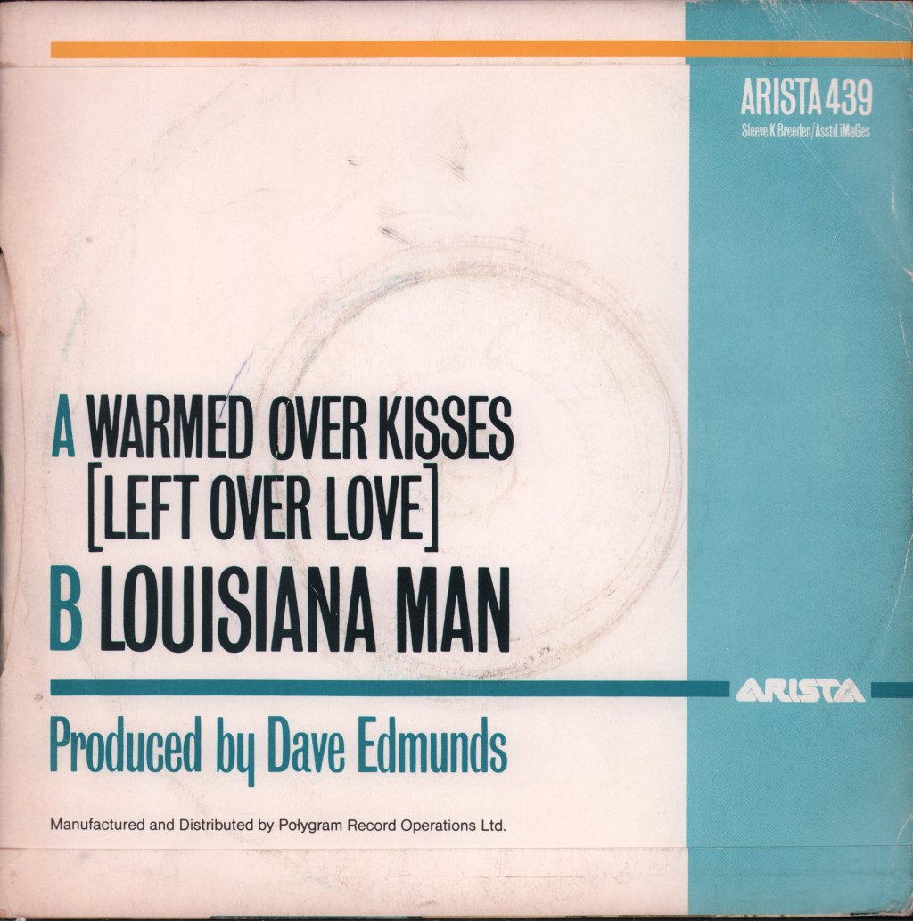 Dave Edmunds - Warmed Over Kisses - 7 Inch