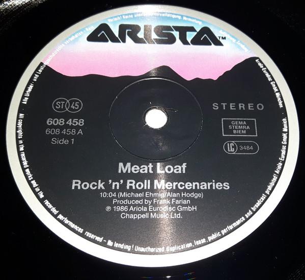Meat Loaf With John Parr - Rock'n'Roll Mercenaries - 12 Inch