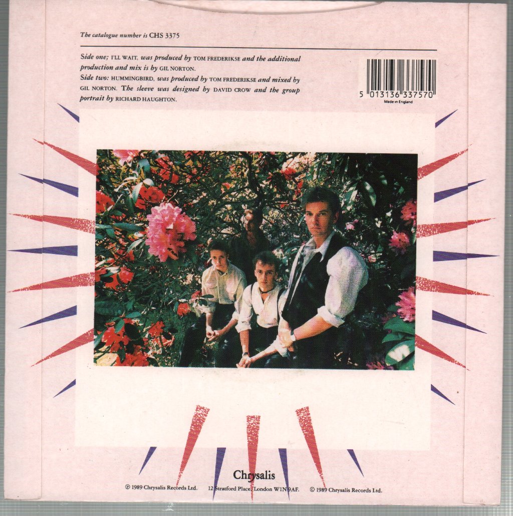 One - I'll Wait - 7 Inch