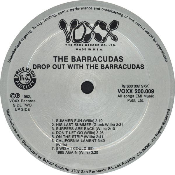 Barracudas - Drop Out With The Barracudas - Lp