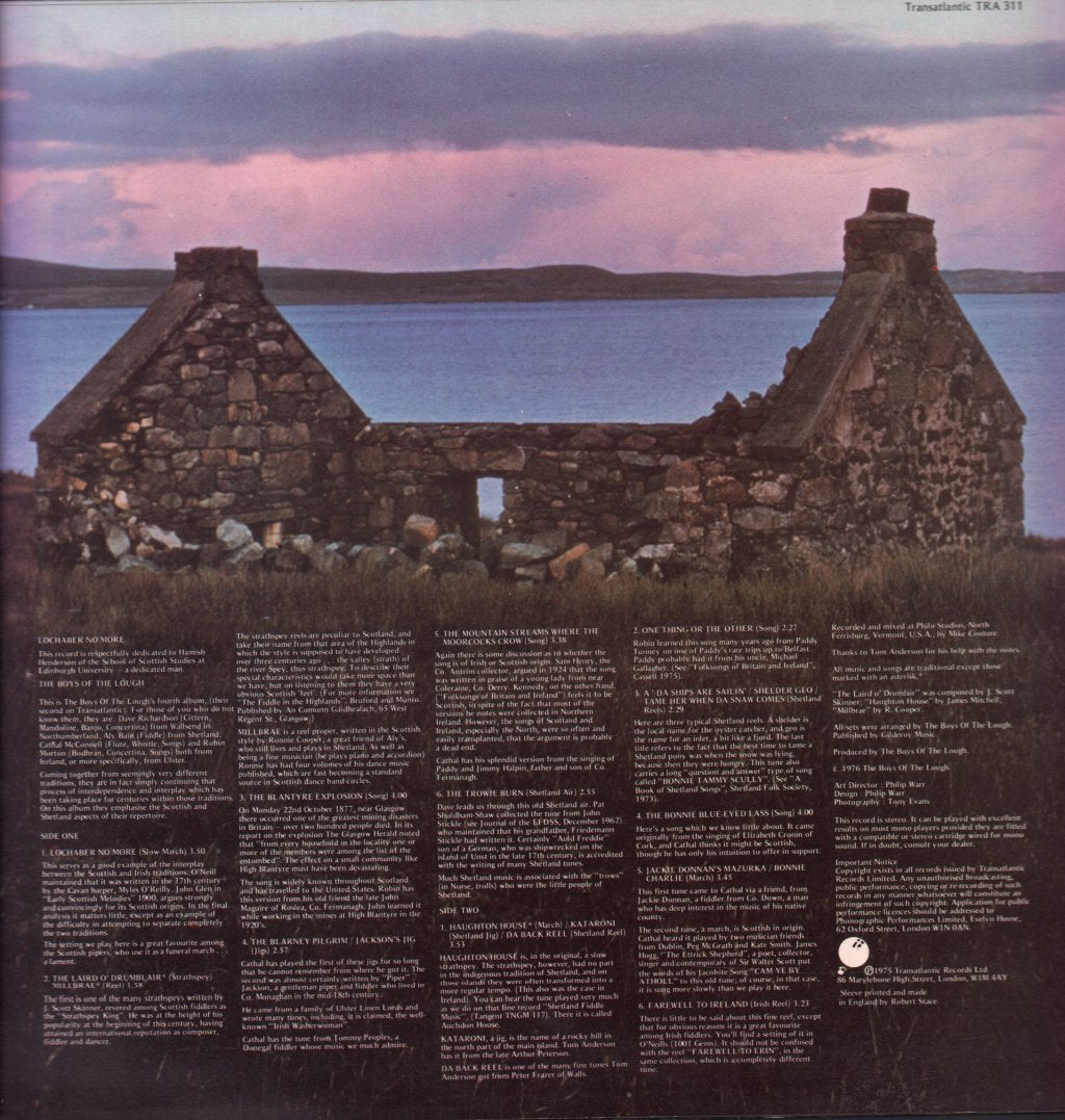 Boys Of The Lough - Lochaber No More - Lp