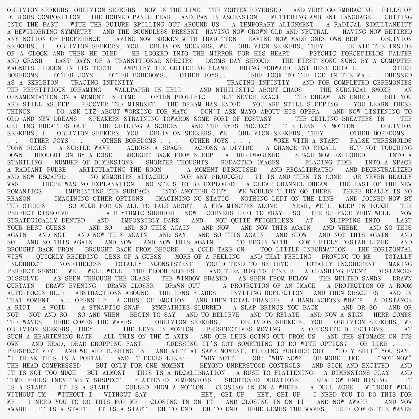 Ben Vida - Oblivion Seekers - Cd