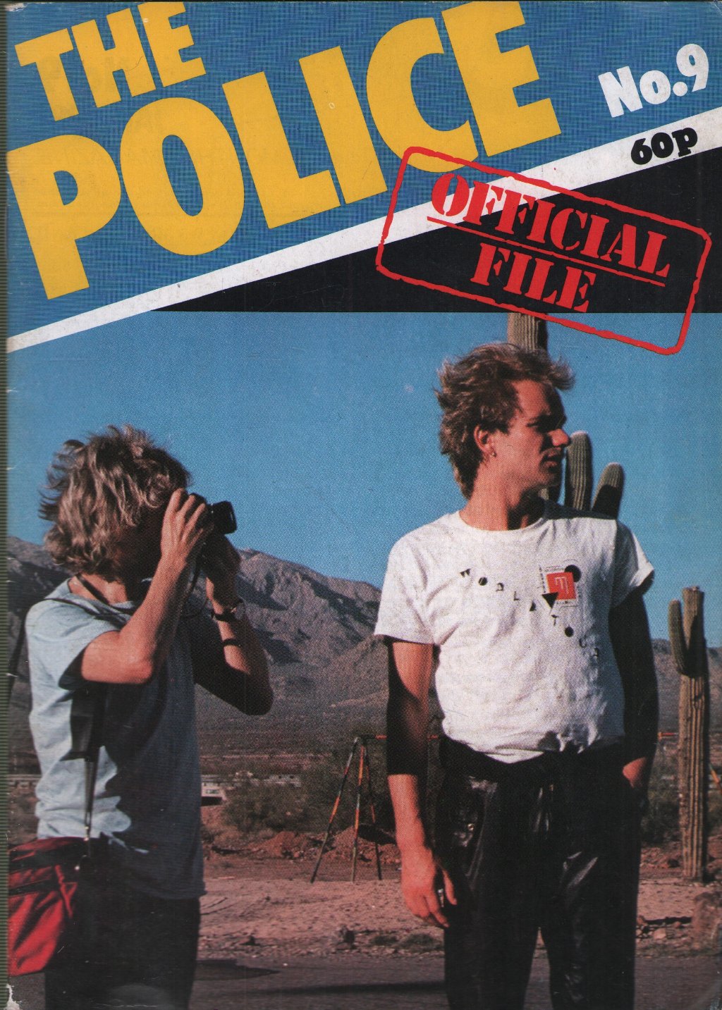 Police - Official Police File No.9 - Magazine