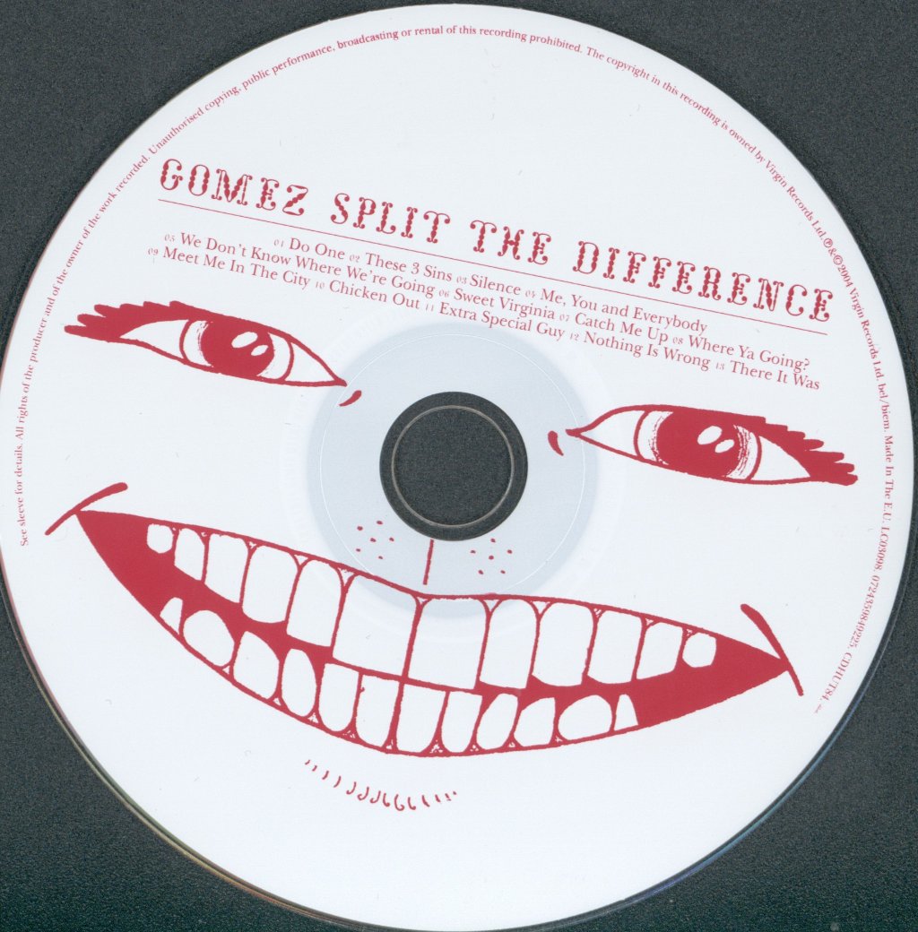 Gomez - Split The Difference - Cd