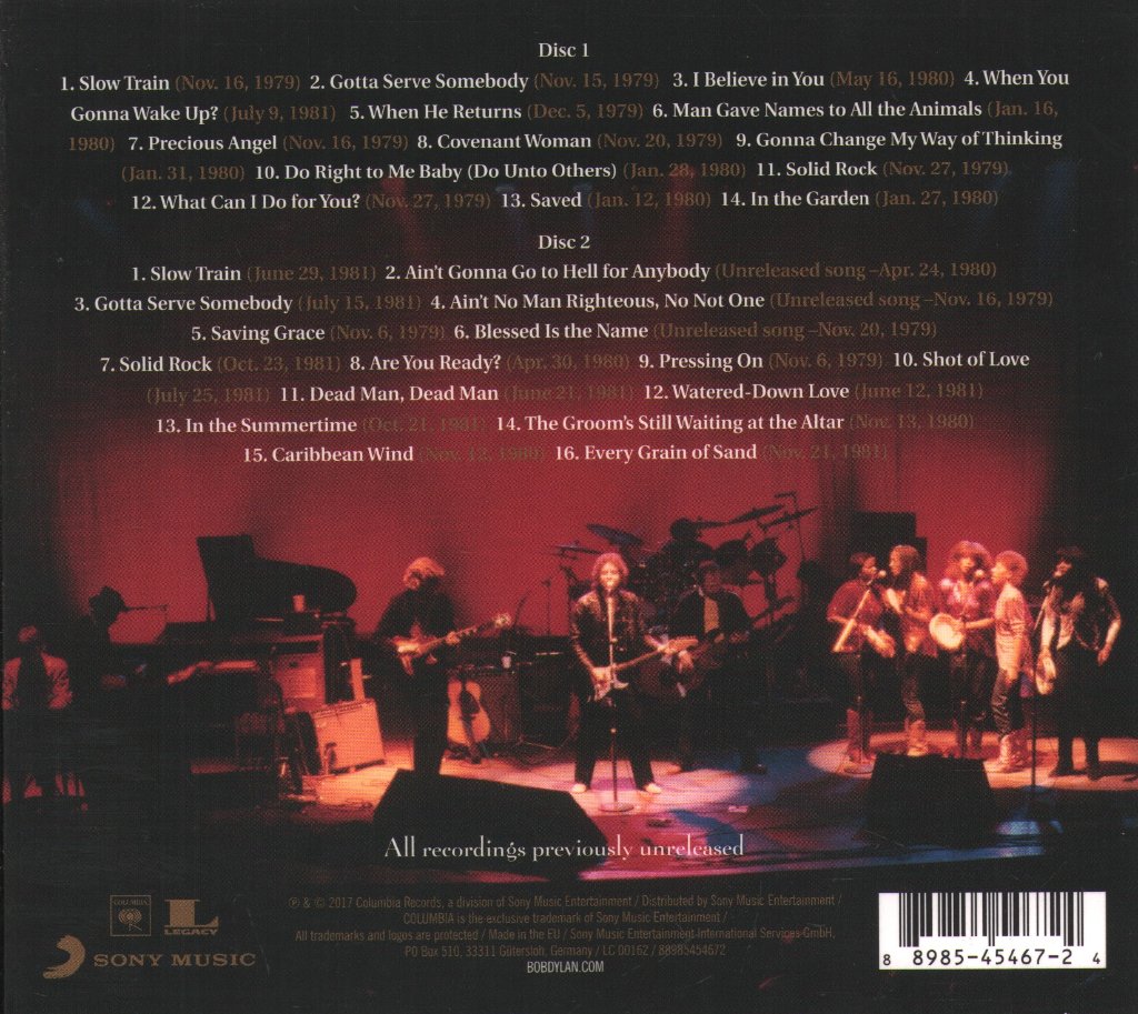 Bob Dylan - Trouble No More (1979-1981) - Cd Set