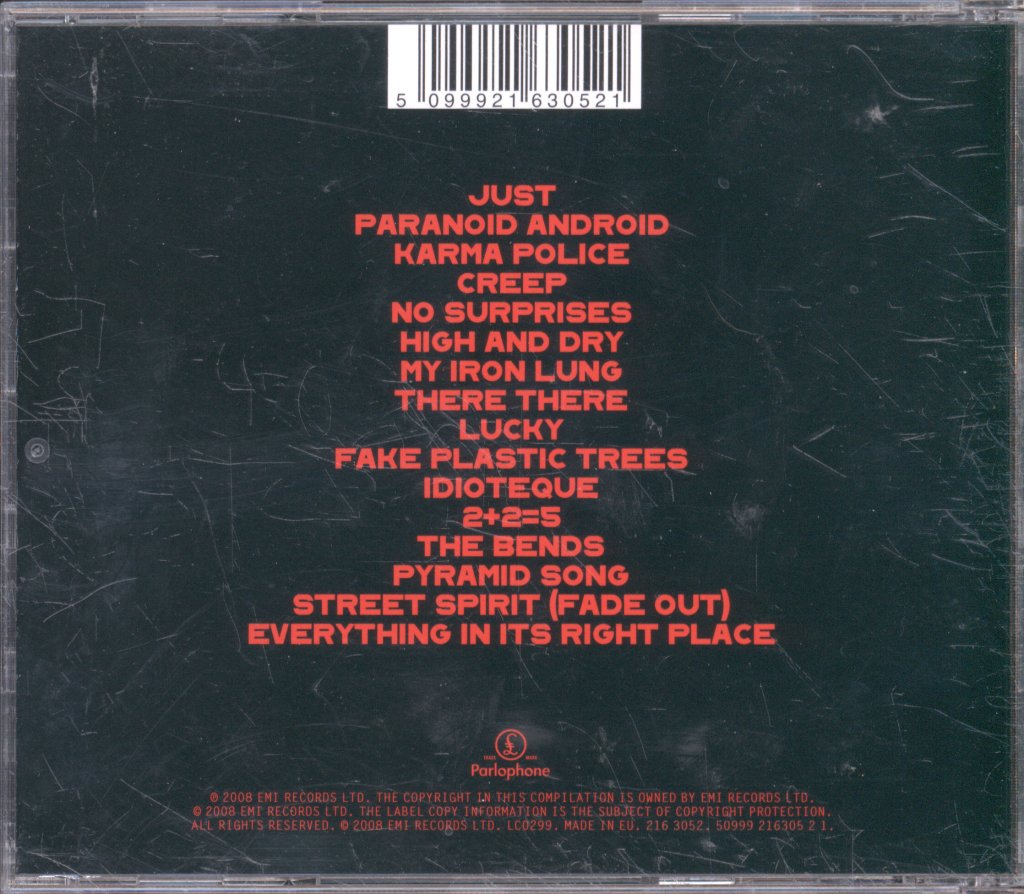 Radiohead - Best Of - Cd