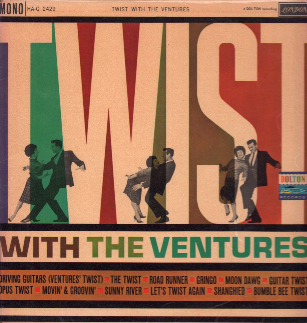Ventures - Twist With The Ventures - Lp