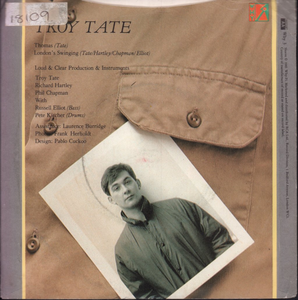 Troy Tate - Thomas - 7 Inch