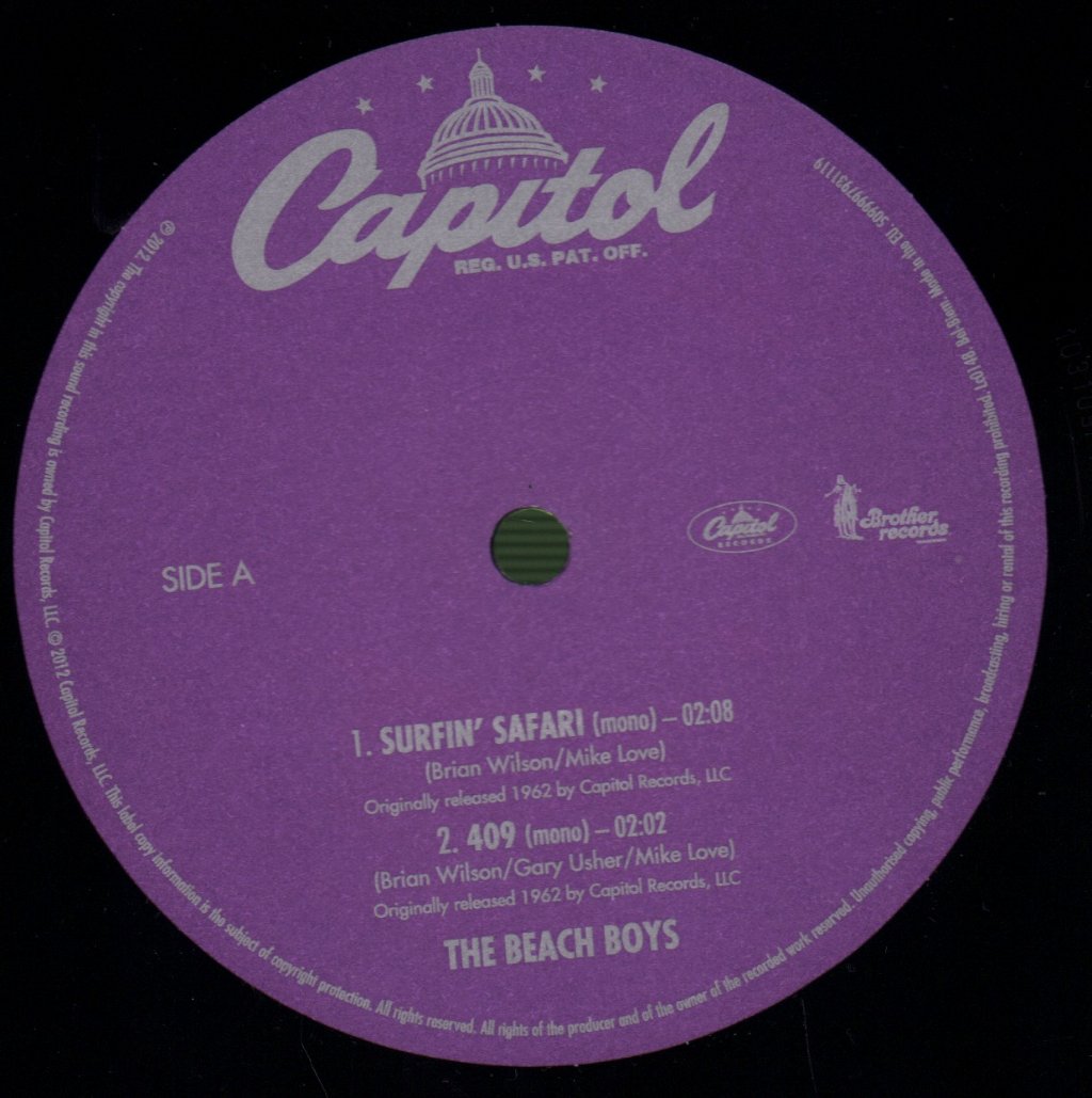 Beach Boys - Surfin' Safari - 10 Inch