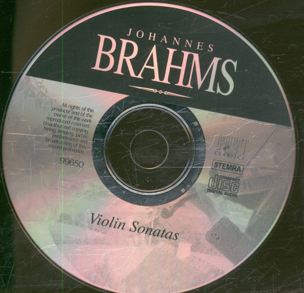 György Pauk, Roger Vignoles - Brahms Violin Sonatas - Cd