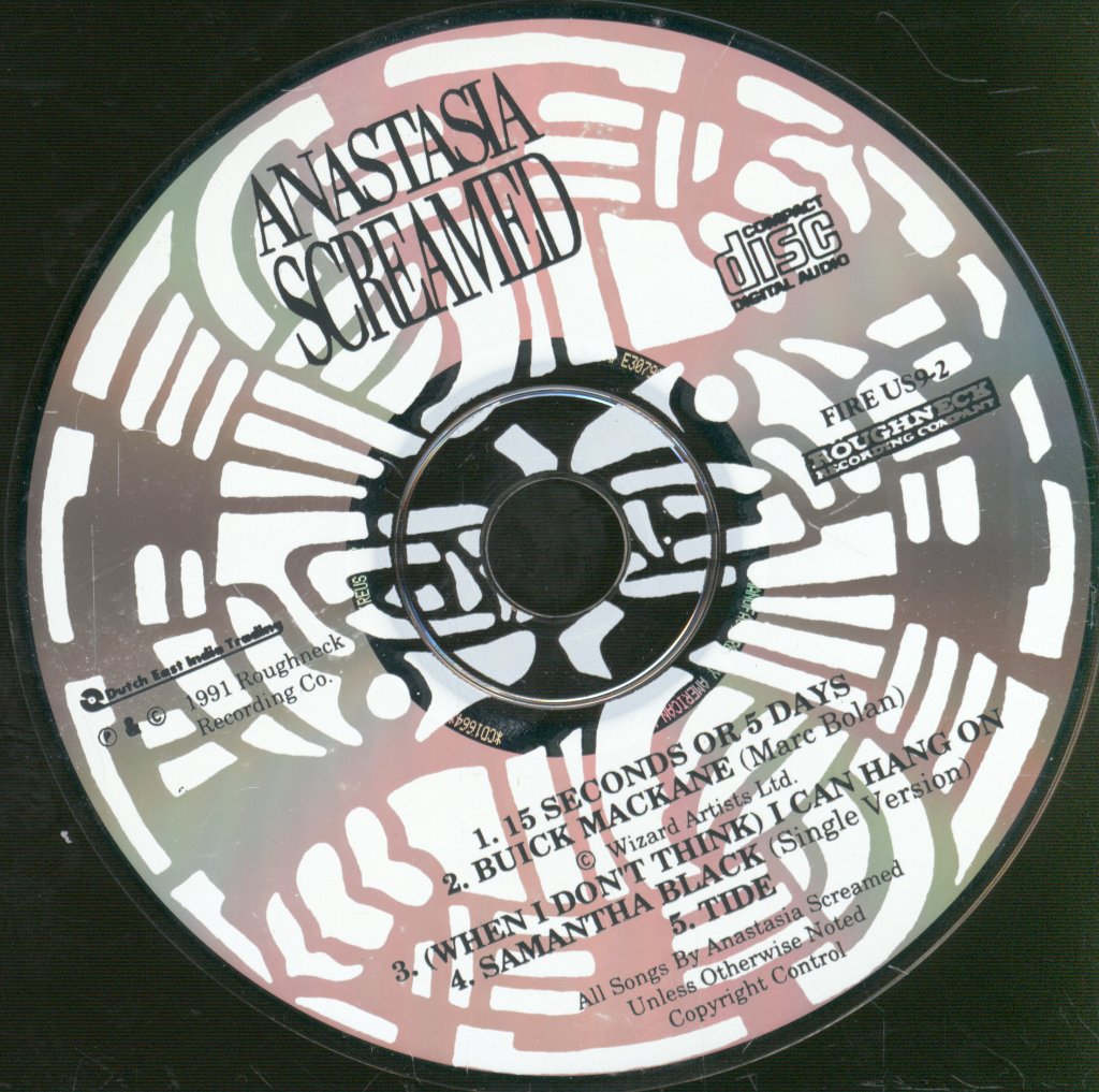 Anastasia Screamed - 15 Seconds Or 5 Days - Cd