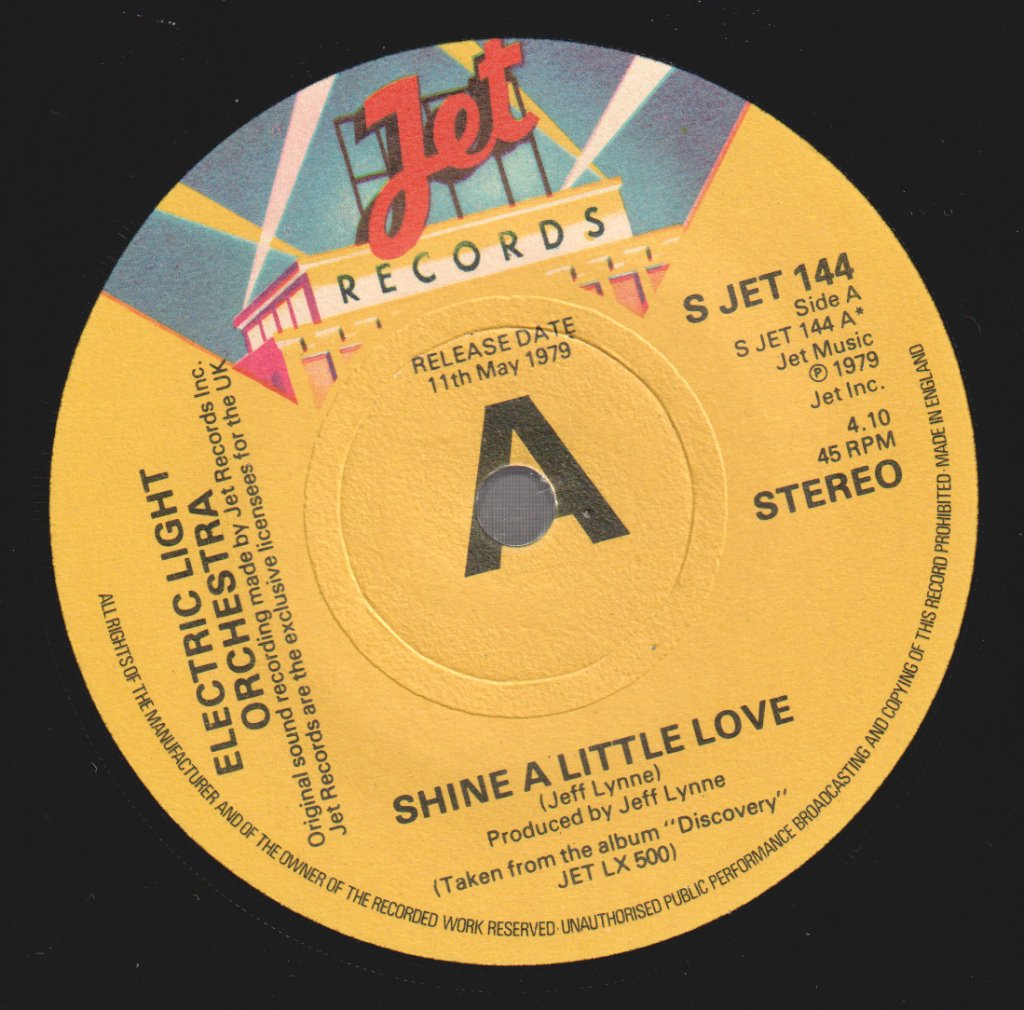 Electric Light Orchestra - Shine A Little Love - 7 Inch