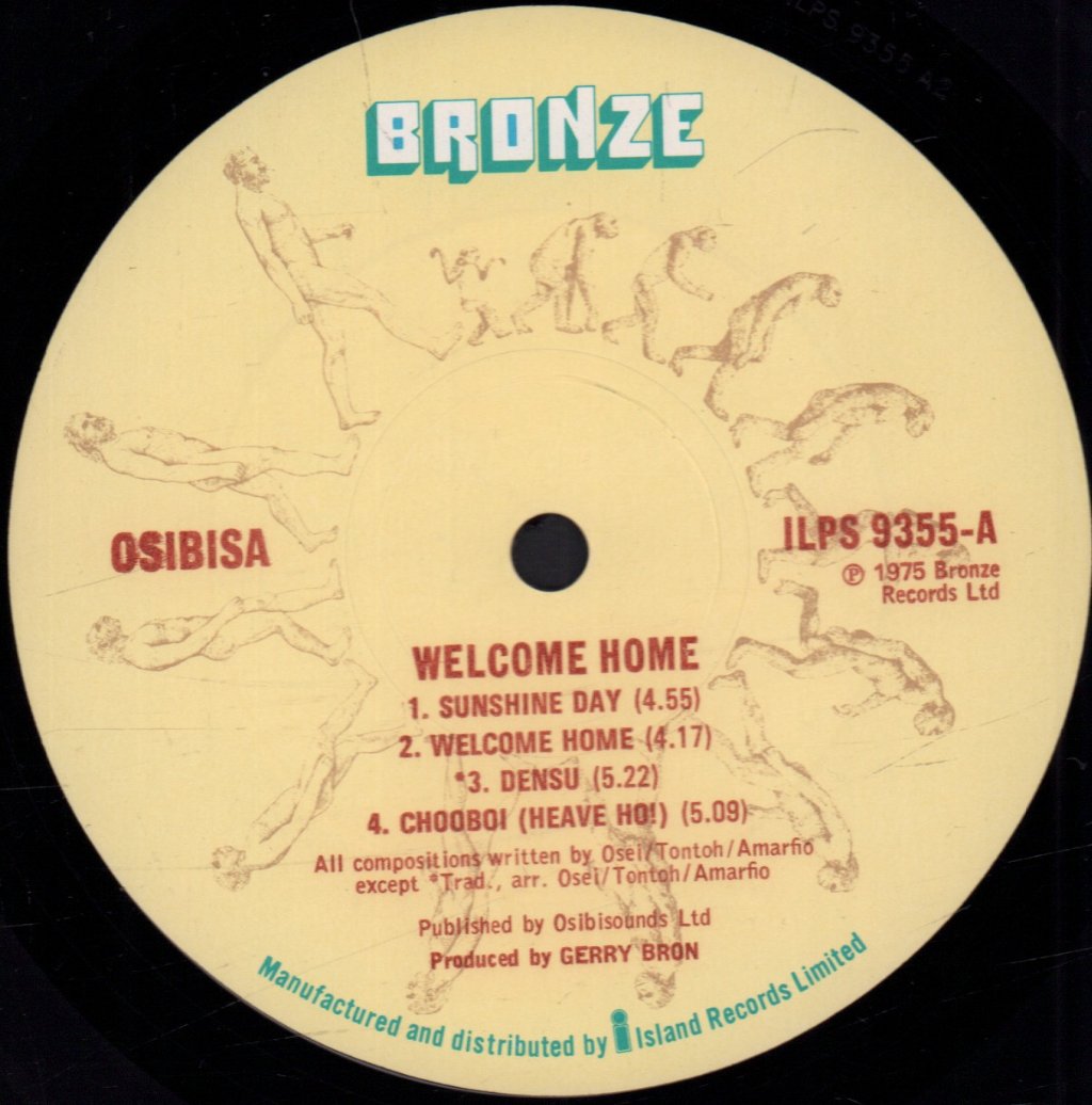 Osibisa - Welcome Home - Lp