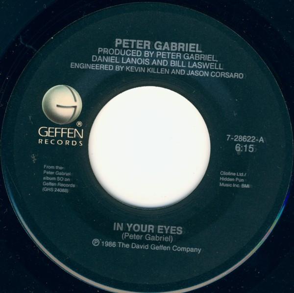 Peter Gabriel - In Your Eyes - 7 Inch