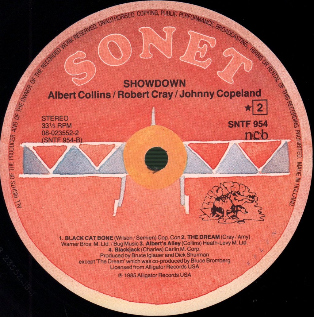 Albert Collins/Robert Cray/Johnny Copeland - Showdown - Lp