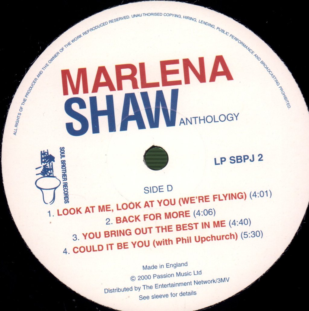Marlena Shaw - Anthology - Double Lp