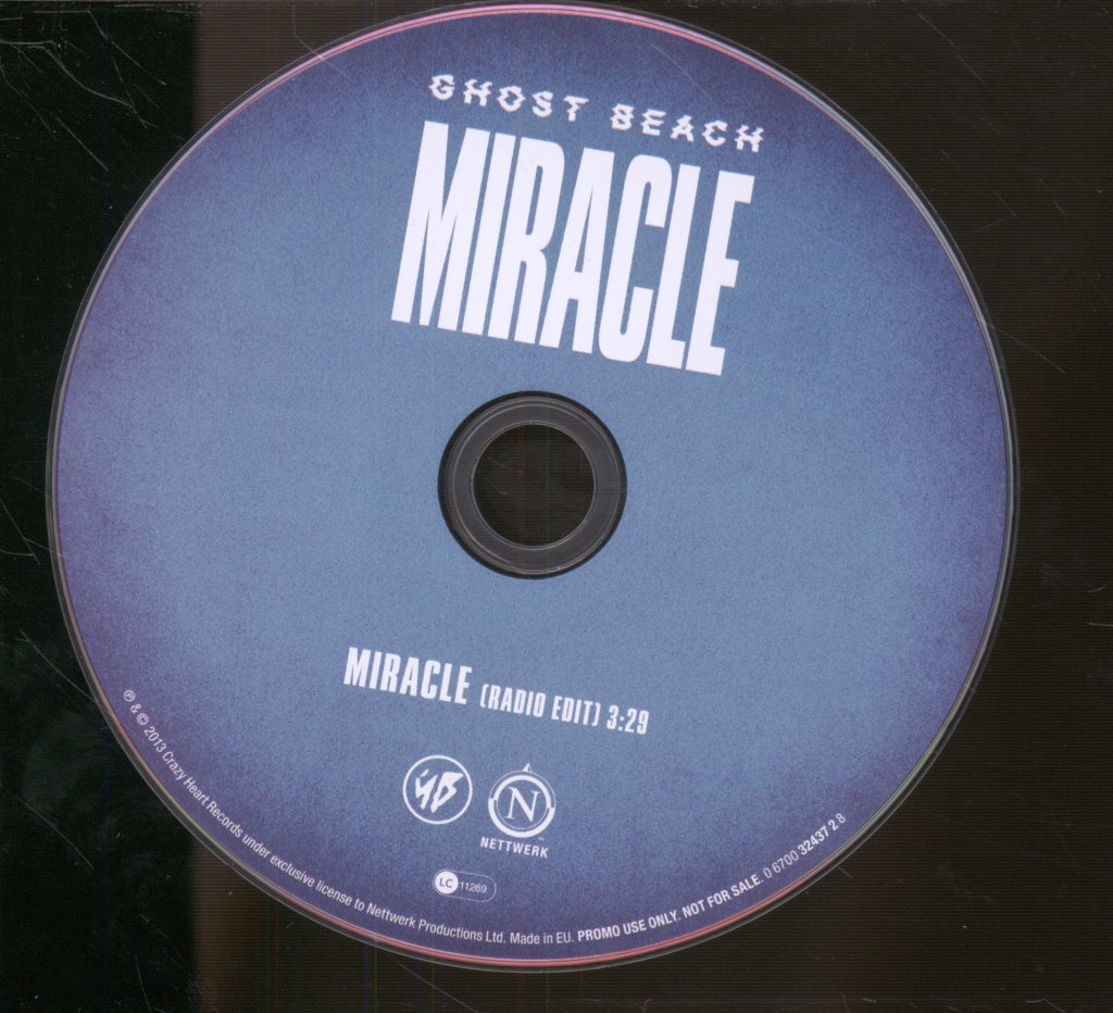 Ghost Beach - Miracle - Cd
