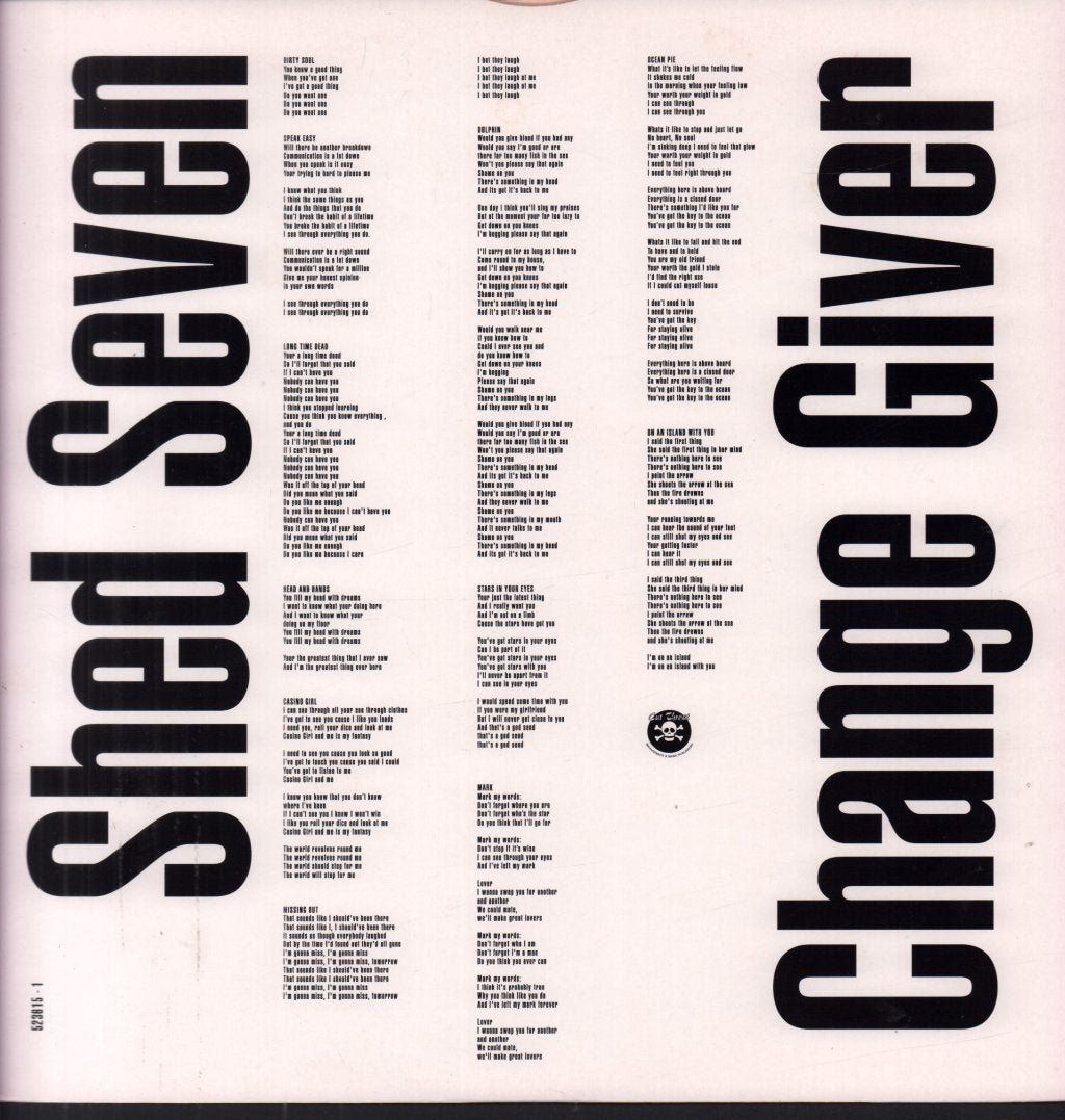 Shed Seven - Change Giver - Lp